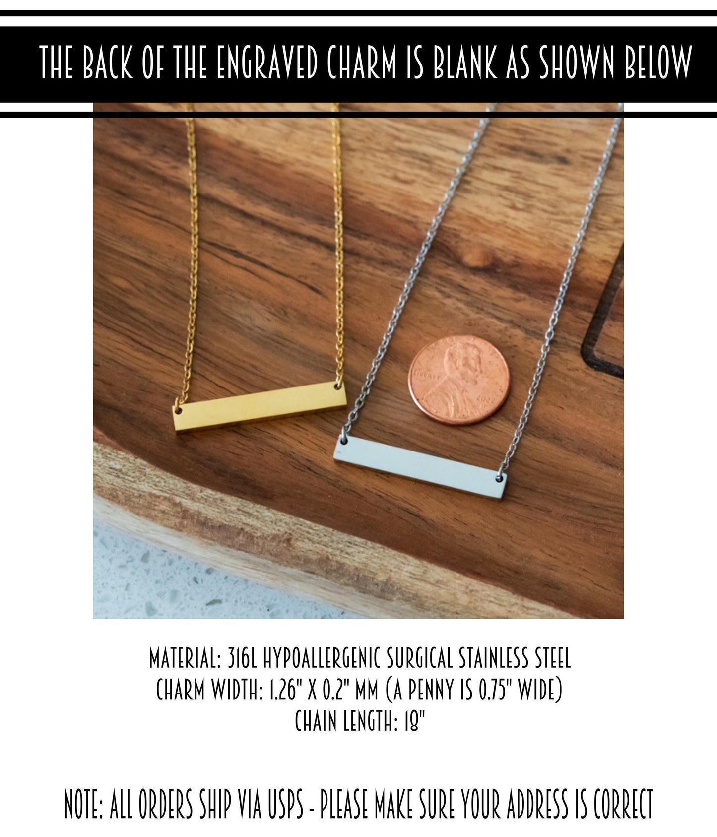Abuela Bar Necklace or Keychain – Gift from Grandkids – Engraved Jewelry for Spanish Grandma – Simple and Loving Keepsake
