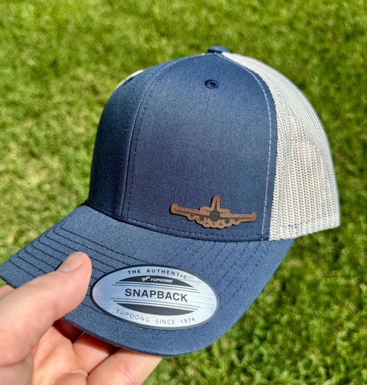 Jumbo Jet Airplane Hat Snapback Trucker – Engraved Patch Pilot Cap, Aviation Lover Gift, Travel Style Hat for Flight Enthusiasts