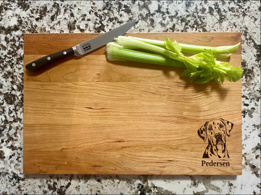 Dalmatian Dog Cutting Board | Dog Breed Charcuterie Board | Custom Serving Tray | Personalized Pet Owner Gift | Choose Your Breed