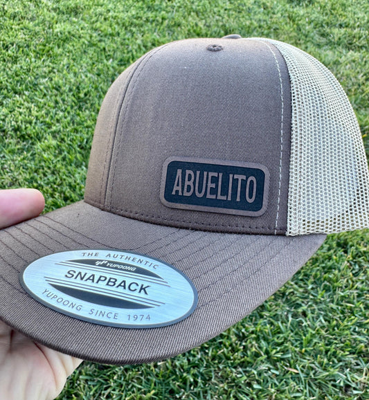 Abuelito Hat – Snapback Trucker Cap for Grandpa – Spanish Grandfather Gift Hat for Father’s Day, Birthday, or Just Because