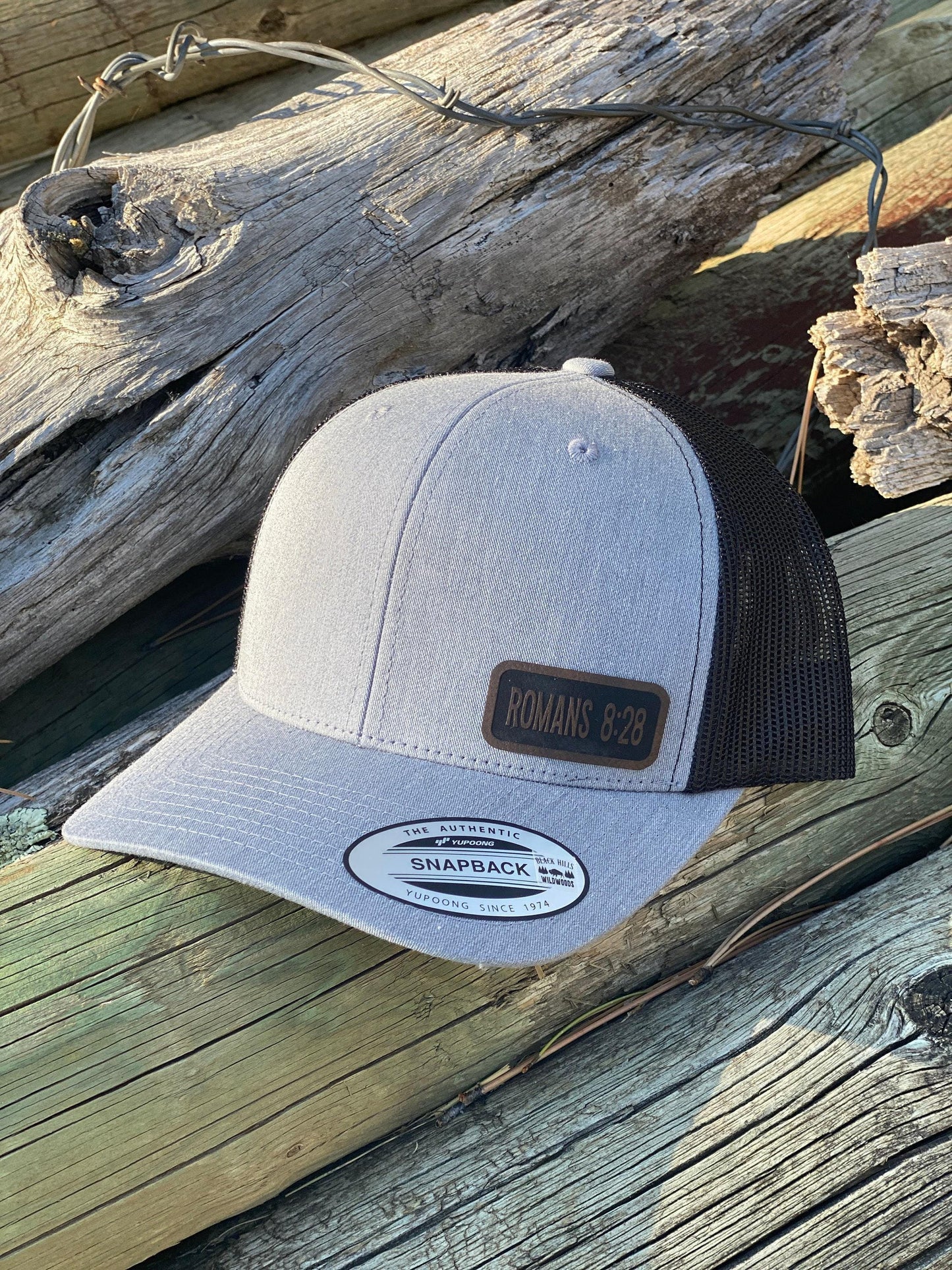 Psalm 118:6  Trucker Hat – Bible Verse Snapback Cap, Faith Over Fear Hat, Christian Gift, The Lord Is With Me Hat