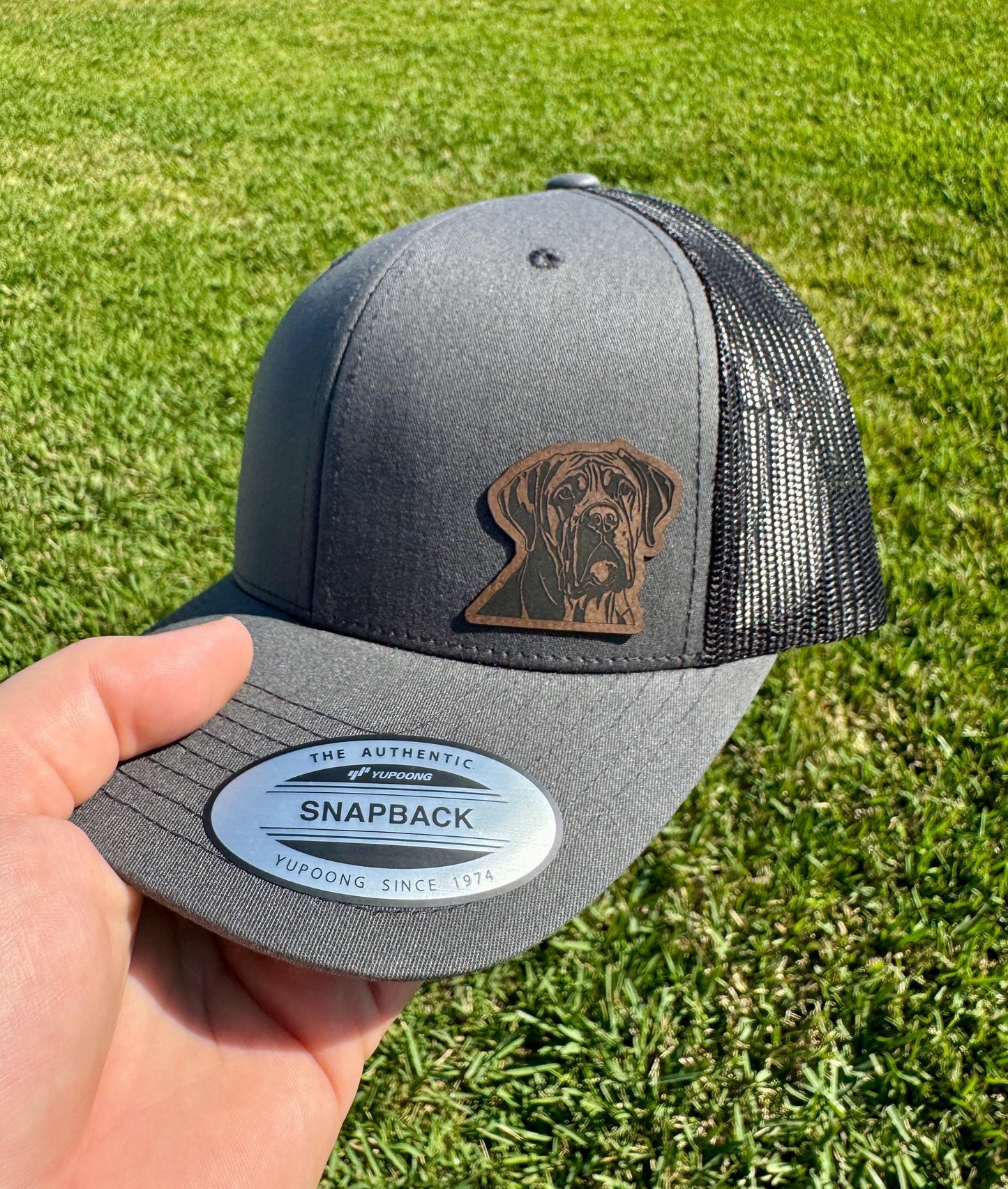 Cane Corso Hat – Trucker or Snapback Cap with Cane Corso Dog Design – Gift for Dog Lovers, Cane Corso Owners, and Working Breed Fans