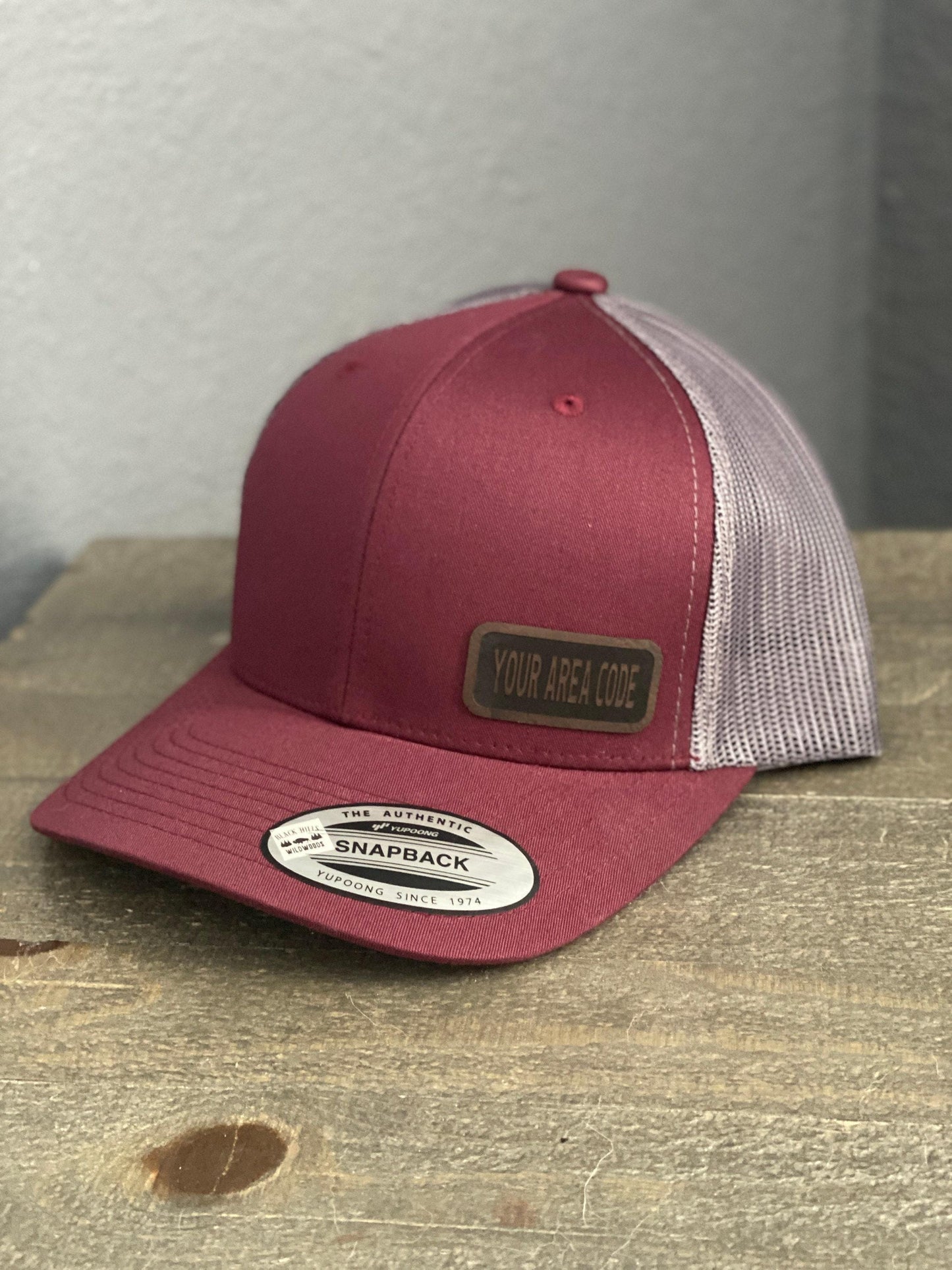 Area Code Hat – Custom Snapback or Trucker Cap with City or State Pride – Personalized Hometown Hat for Men or Women