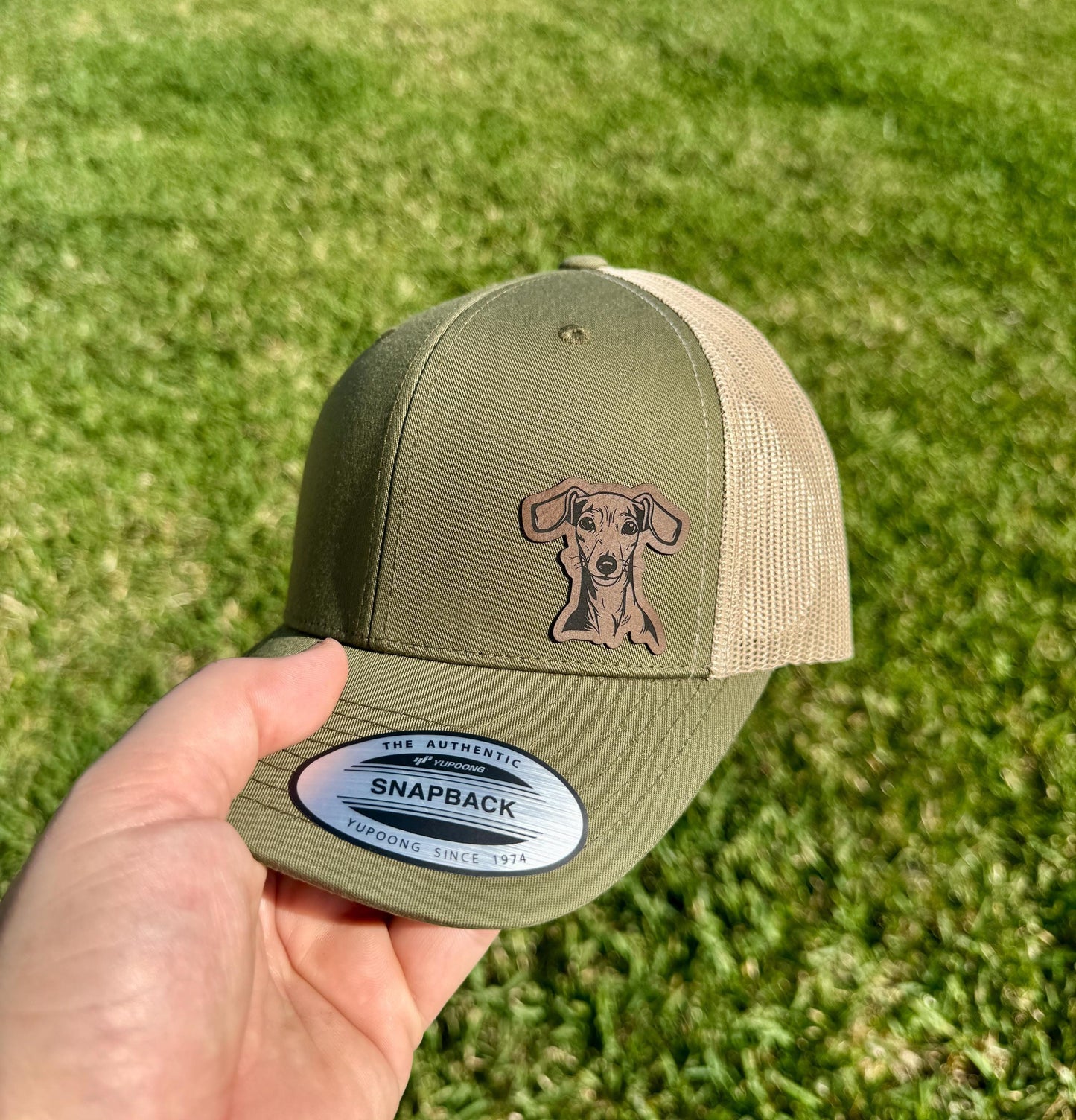 Italian Greyhound Hat Snapback Trucker – Engraved Patch Cap for Iggy Owners, Dog Lovers, Sighthound Fans, Unique Pet Gift