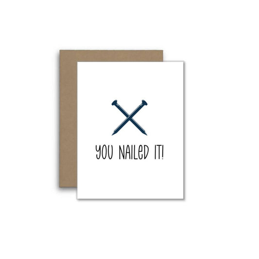 Funny Card – You Nailed It! - Graduation - Wins