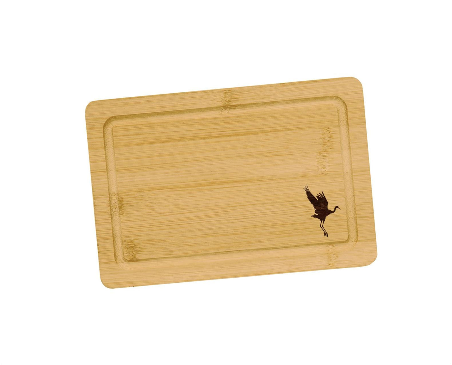 Whooping Crane Cutting Board | Bird Watching Charcuterie Board | Custom Serving Tray | Personalized Ranch Farmer Gift | Party Tray Gift