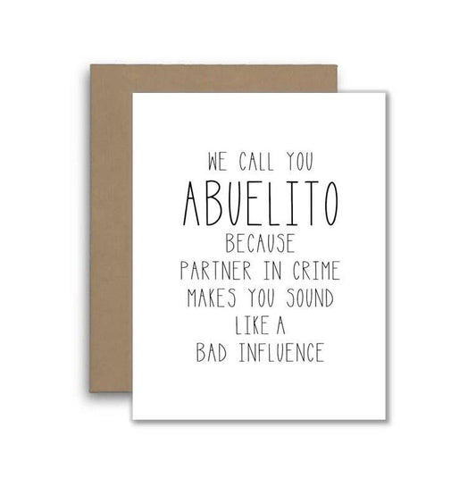 Abuelito Partner in Crime Influence Card