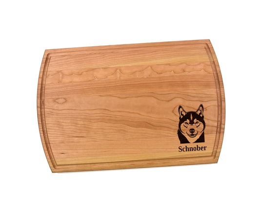 Shiba Inu Cutting Board | Dog Breed Charcuterie Board | Custom Serving Tray | Personalized Pet Owner Gift | Choose Your Breed