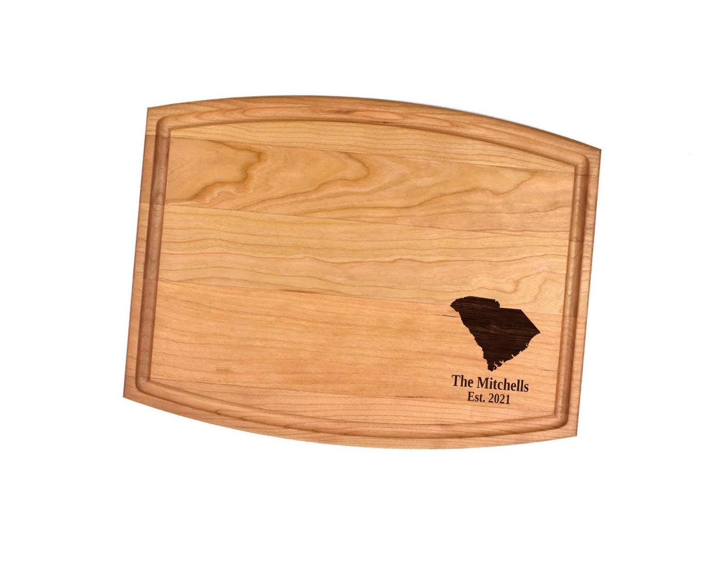 South Carolina State Outline Cutting Board | Choose ANY State Charcuterie Board | Custom Serving Tray Personalized Gift Wedding Anniversary