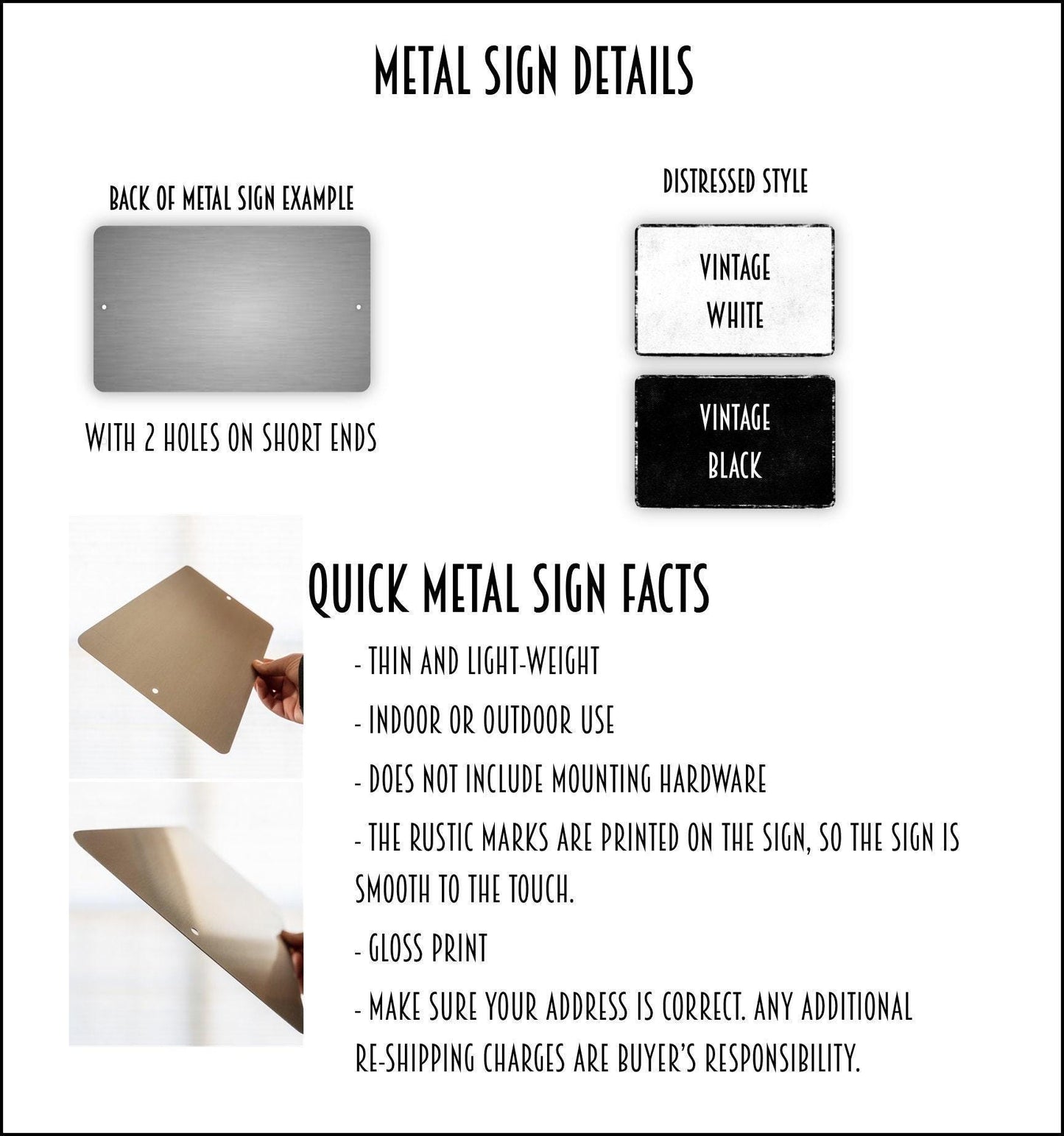 Please Leave Packages Here Thank You Sign - Delivery Drivers Deliveries Mail Shipment Metal Wall Art - Vinyl Sticker Decal Novelty Gift