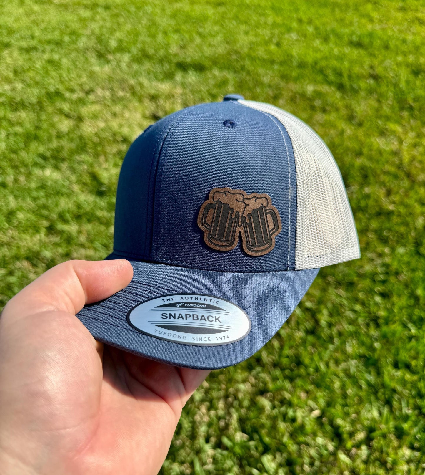 Beer Hat – Trucker or Snapback Cap with Beer Design – Funny Drinking Hat for Beer Lovers, BBQs, and Weekend Vibes