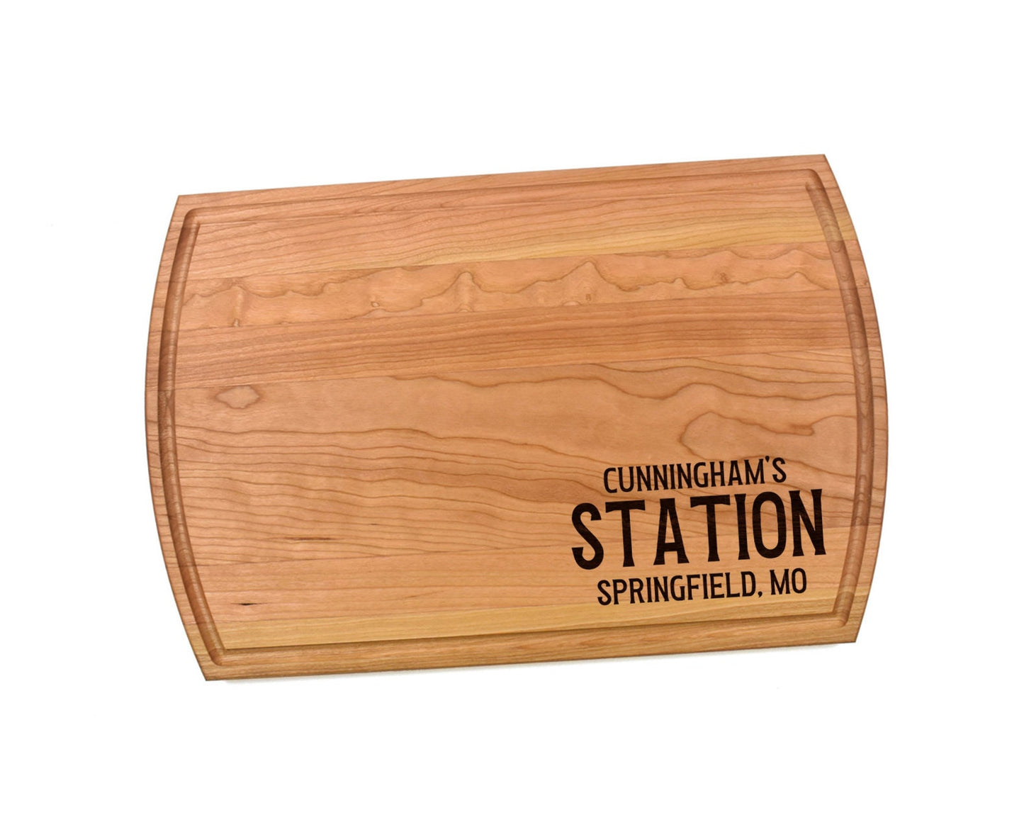 Personalized Station Cutting Board | Welcome To Our Station Charcuterie Board | Custom Serving Tray | Personalized Housewarming Gift