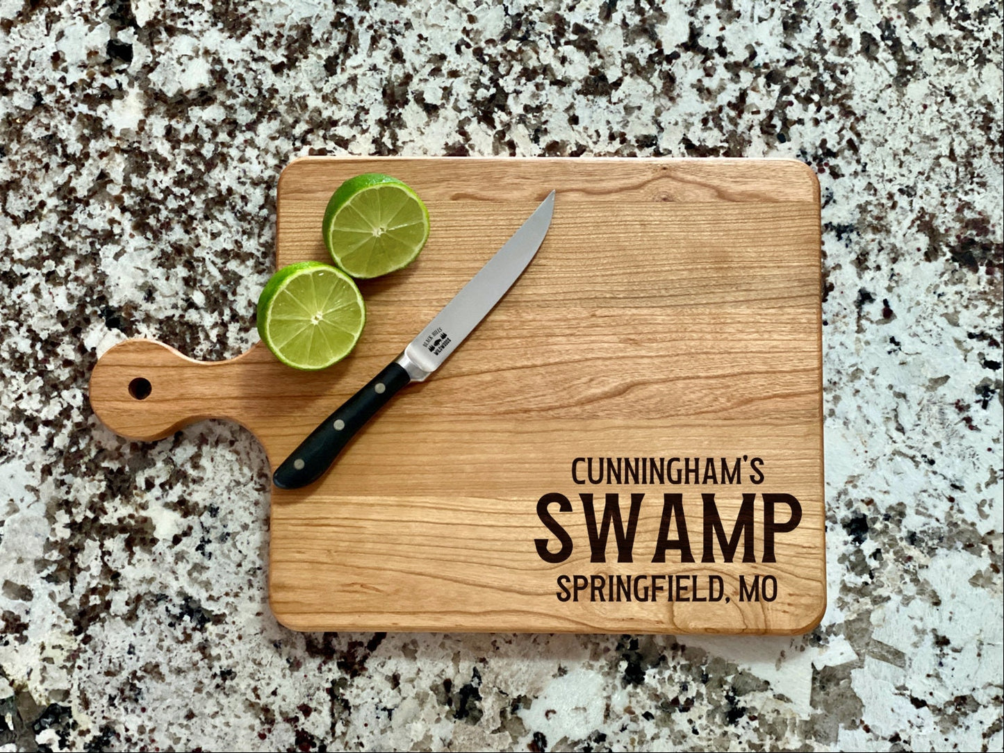 Personalized Swamp Cutting Board | Swamp House Charcuterie Board | Custom Serving Tray | Personalized Swamp Gift | Wedding Anniversary Gift
