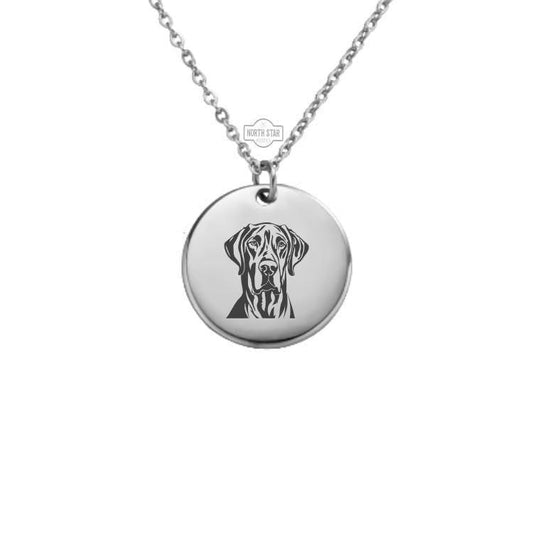 Great Dane Necklace or Keychain – Personalized Dog Lover Gift, Gentle Giant Pet Memorial or Charm in Gold or Silver