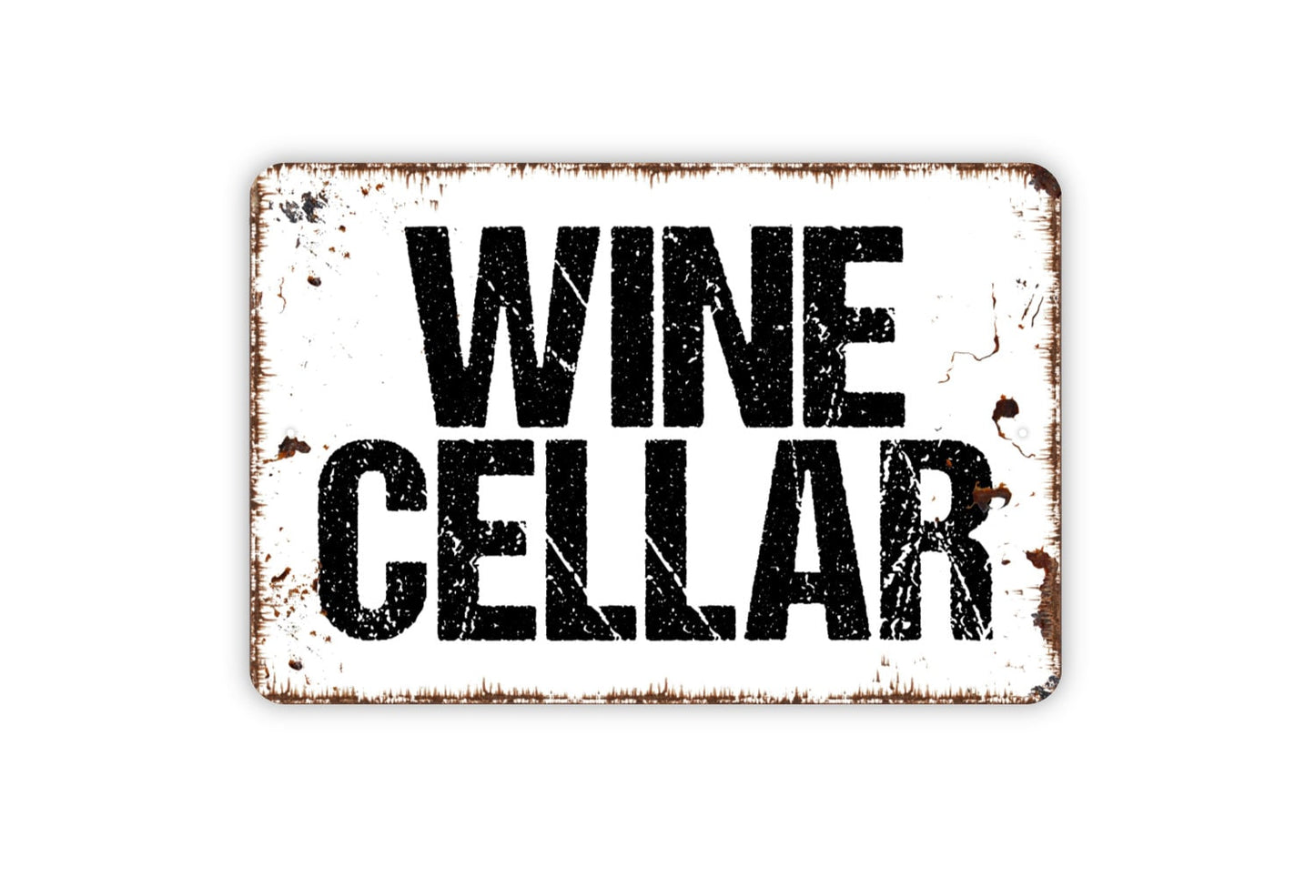 Wine Cellar Sign - Bar Metal Indoor or Outdoor Wall Art