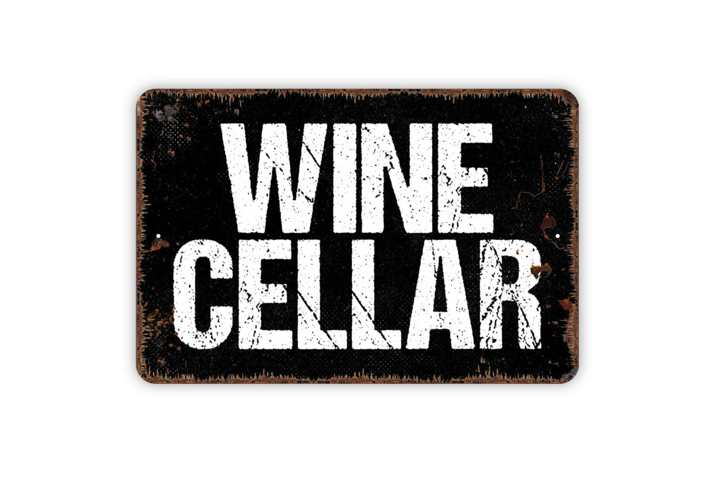 Wine Cellar Sign - Bar Metal Indoor or Outdoor Wall Art