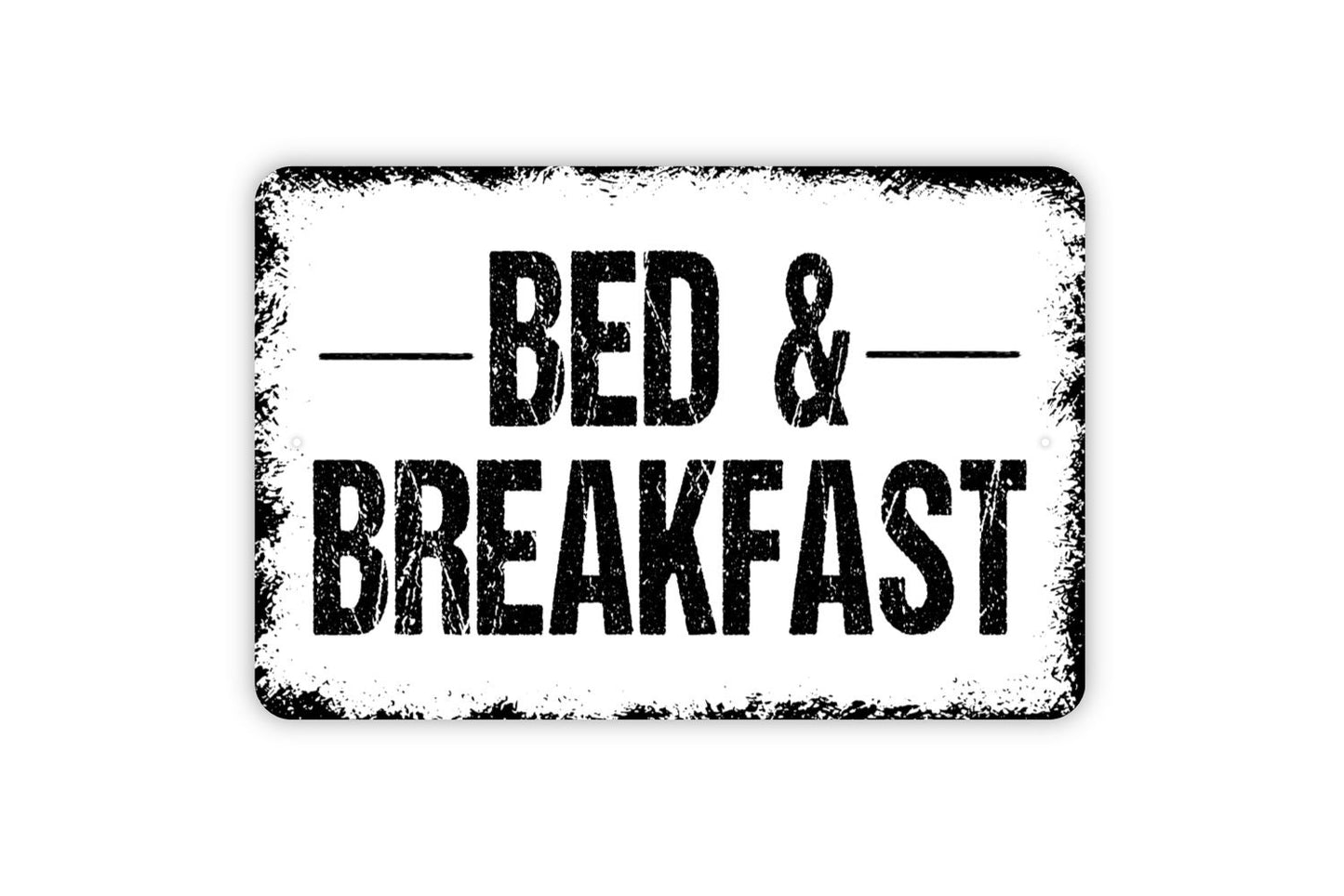 Bed and Breakfast Sign - Metal Wall Art - Indoor or Outdoor