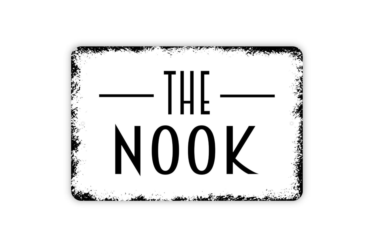 The Nook Sign - Modern Wall Art Metal Sign