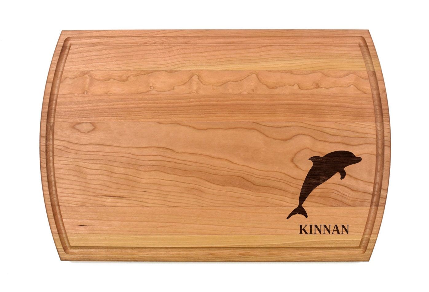 Dolphin Cutting Board | Sea Ocean Aquatic Charcuterie Board | Custom Serving Tray | Personalized House Closing Gift | Wedding Anniv Gift