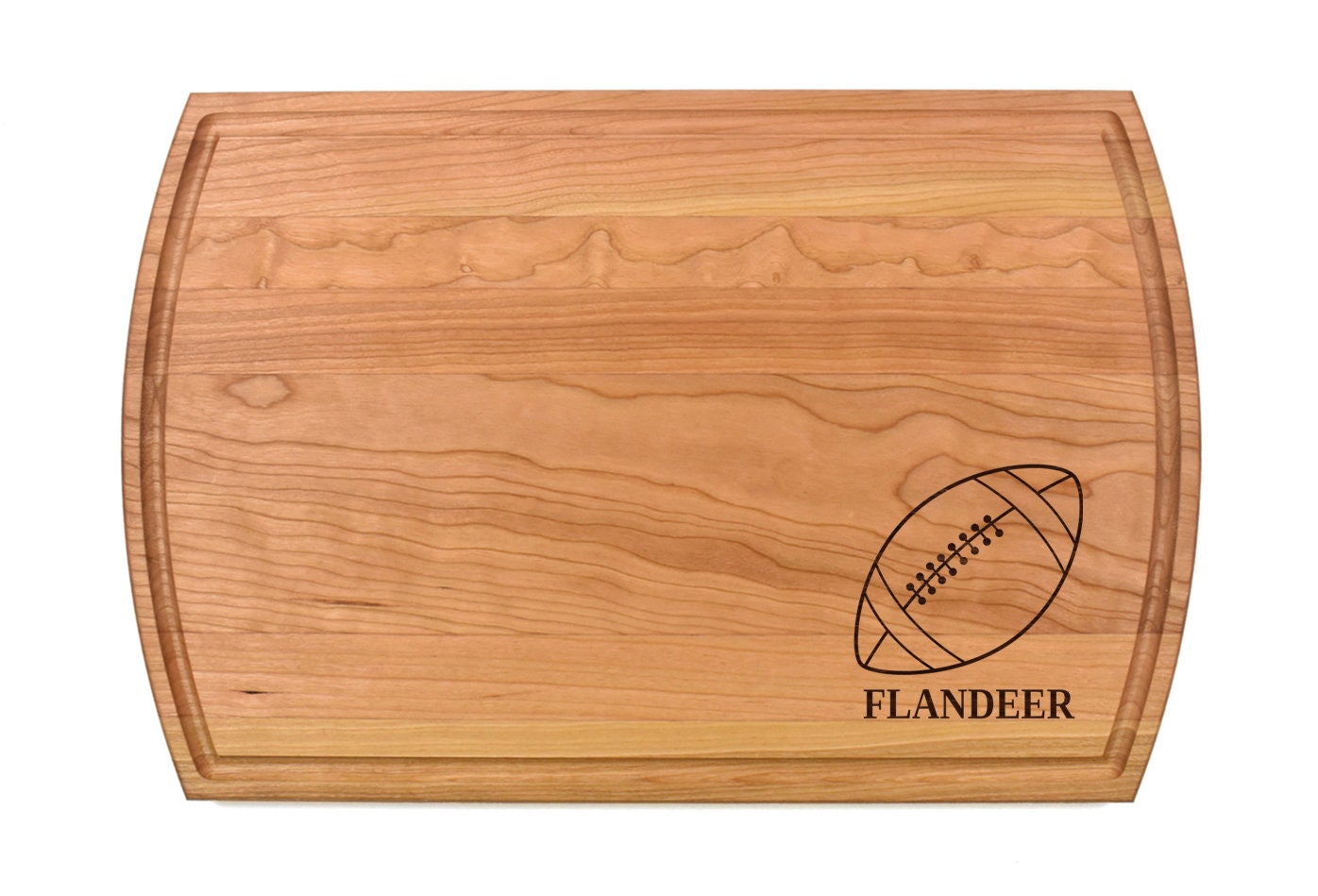 Football Cutting Board | Coach Charcuterie Board | Custom Serving Tray | Personalized Housewarming Closing Gift | Team Sport Coach Gift