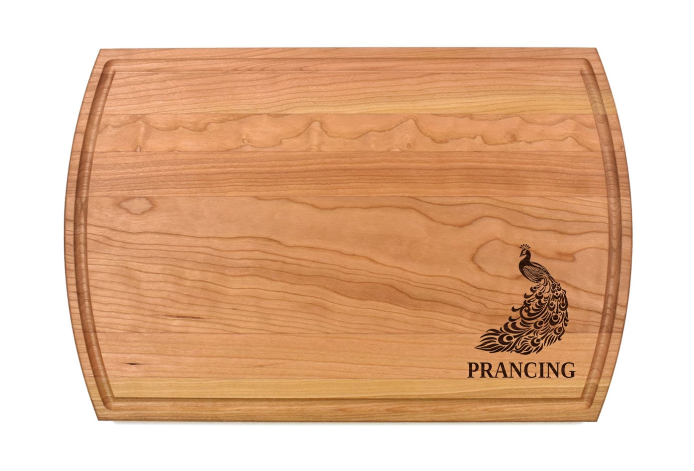 Peacock Cutting Board | Ranch Farm Charcuterie Board | Custom Serving Tray | Personalized Bird Gift | Party Tray Gift