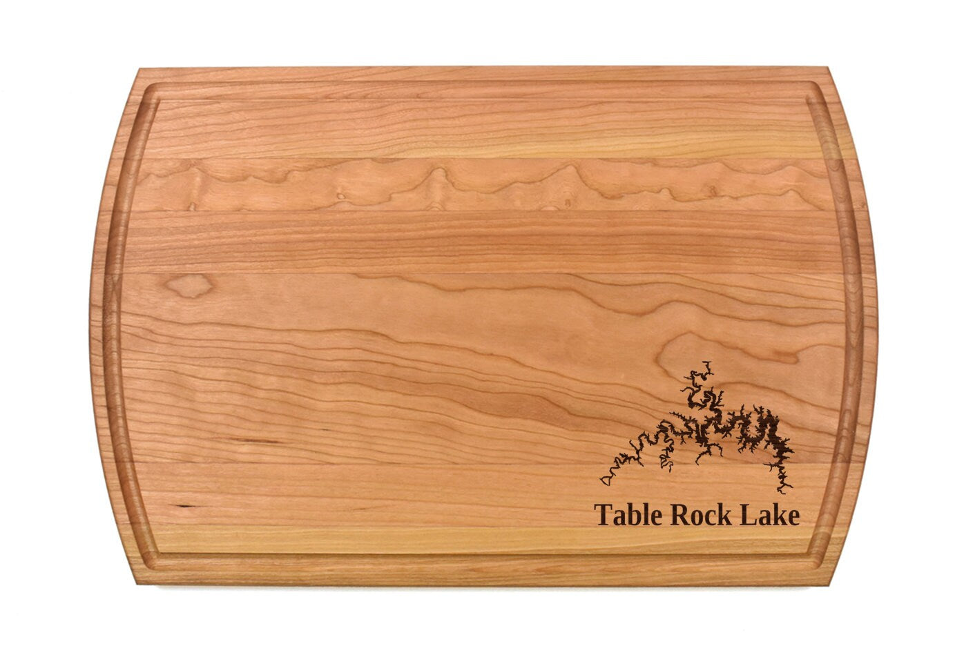 Table Rock Lake Cutting Board | Lake Outline Map Charcuterie Board | Custom Serving Tray | Personalized Housewarming Gift | Cabin Gift