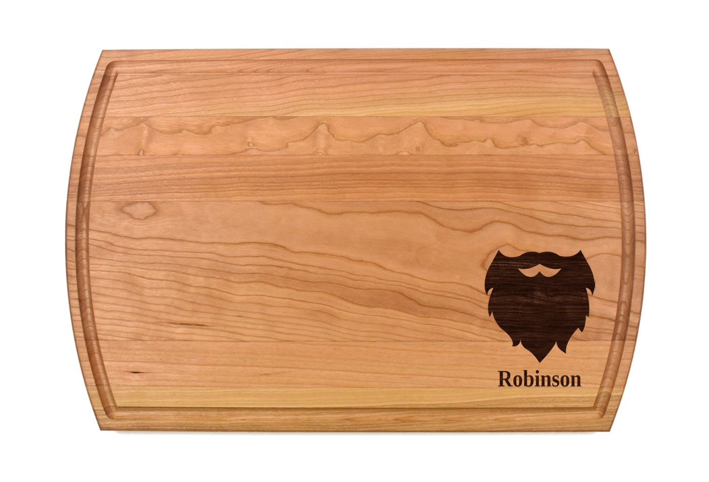 Beard Cutting Board |  Bearded Man Charcuterie Board | Custom Serving Tray | Personalized Man Cave Gift | Sexy Man Gift