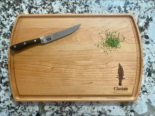 Asparagus Cutting Board | Vegetable Charcuterie Board | Custom Serving Tray | Personalized Garden Gift | Kitchen Cutting Gift