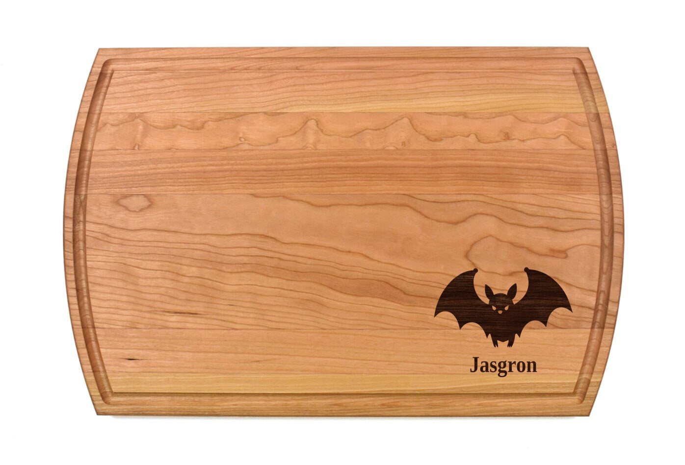 Bat Cutting Board | Wildlife Charcuterie Board | Custom Serving Tray | Personalized Housewarming Cabin Gift | Halloween Gift