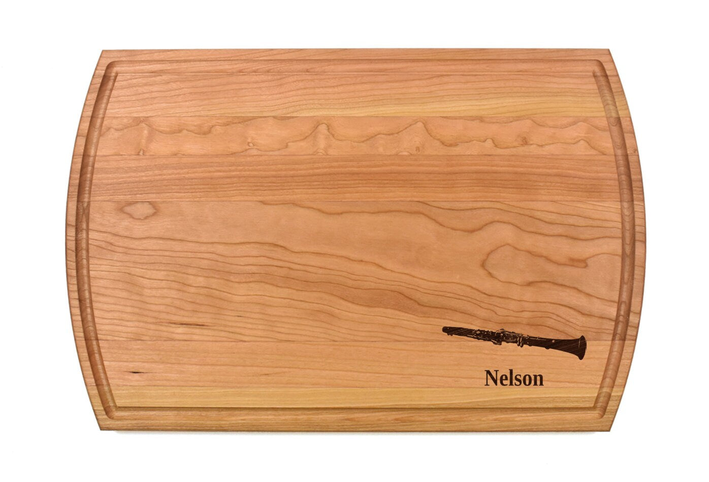 Clarinet Cutting Board |  Music Instrument Charcuterie Board | Custom Serving Tray | Personalized Housewarming Closing Gift | Musician Gift