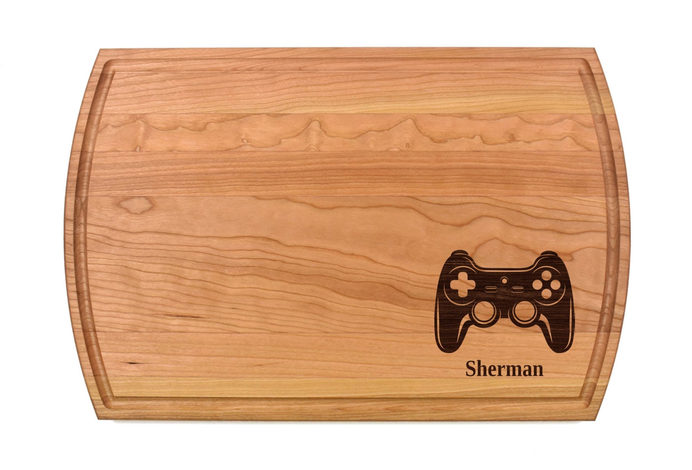 Game Controller Cutting Board | Video Games Charcuterie Board | Custom Serving Tray | Personalized Gamer Gift