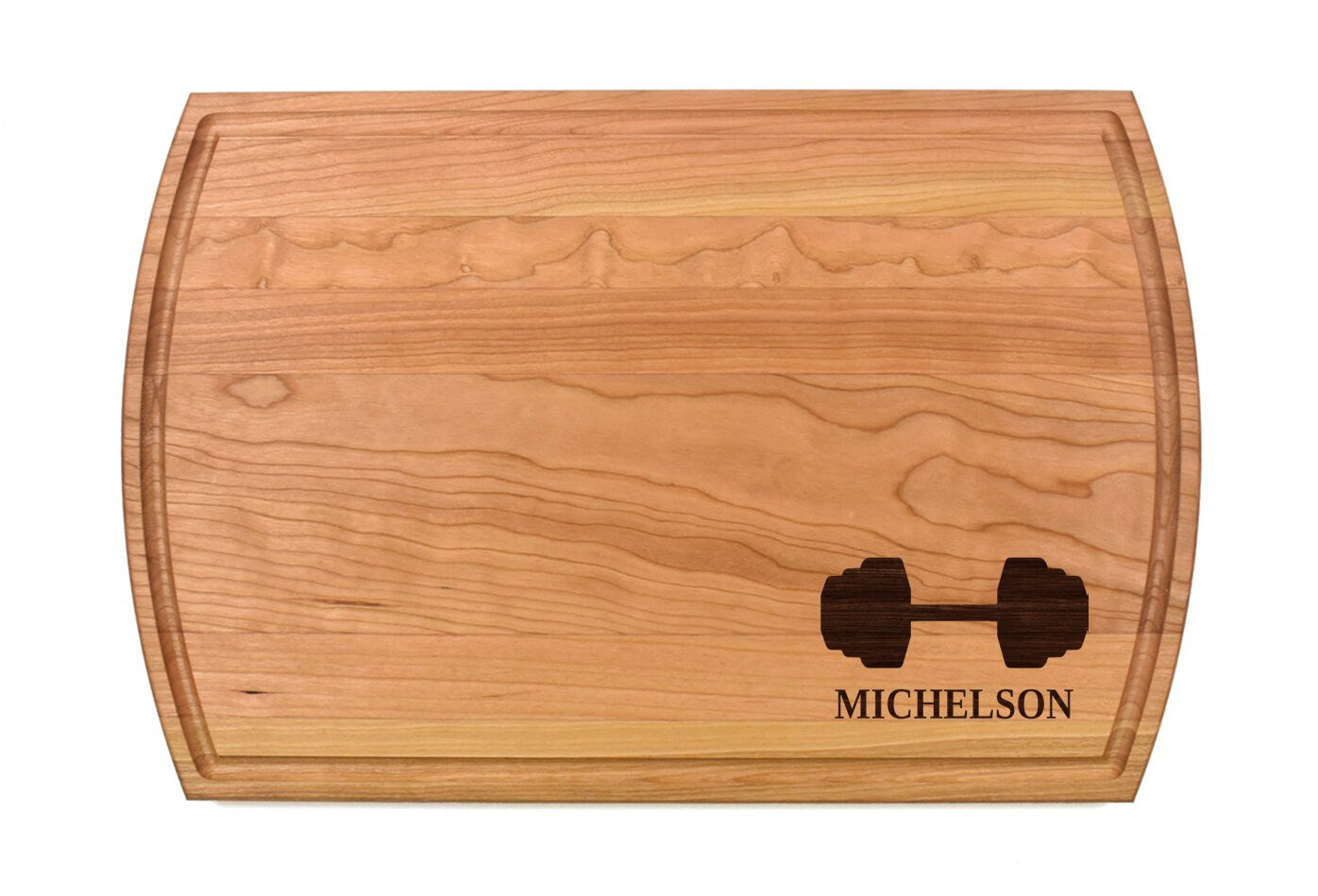 Barbell Weight Lifting Cutting Board |  Bodybuilding Charcuterie Board | Custom Serving Tray | Personalized Housewarming Closing Gift