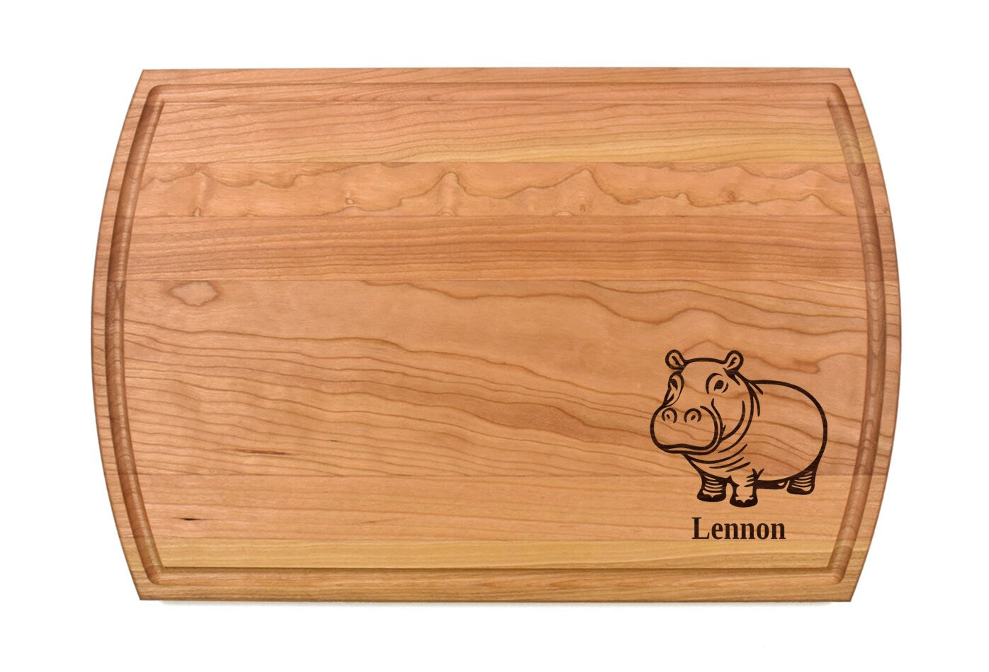 Hippo Cutting Board | Hippopotamus Charcuterie Board | Custom Serving Tray | Personalized Wildlife Gift | Wedding Anniversary Gift