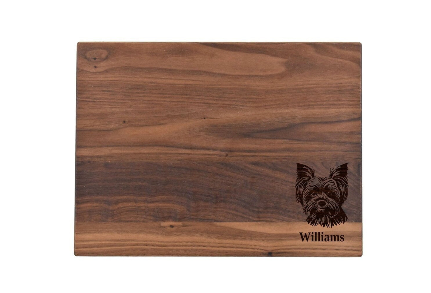 Yorkshire Terrier Cutting Board | Yorkie Dog Breed Charcuterie Board | Custom Serving Tray | Personalized Pet Owner Gift | Choose Your Breed