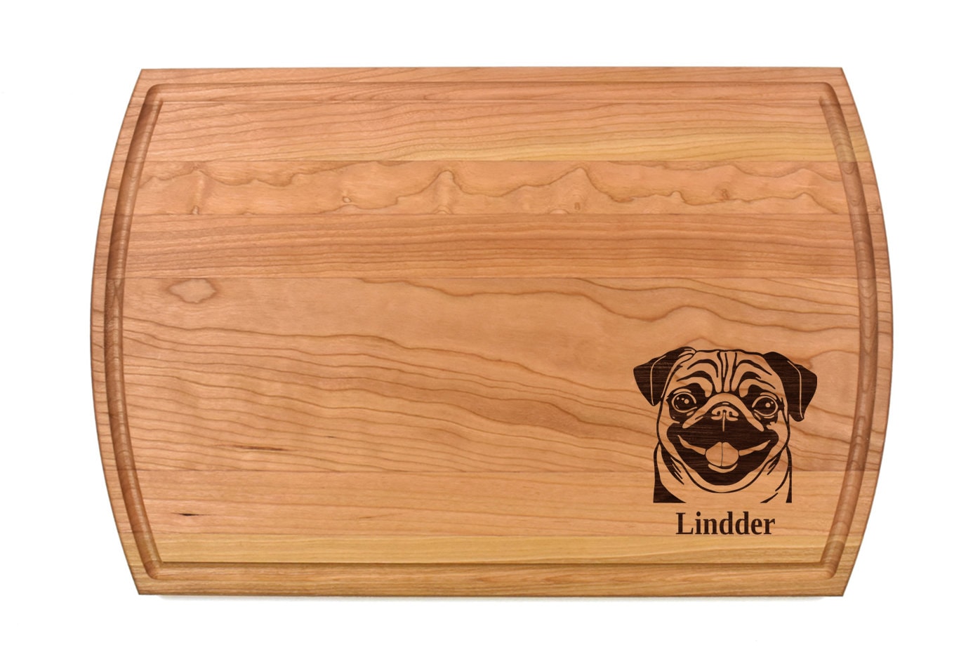 Pug Cutting Board | Pug Dog Breed Charcuterie Board | Custom Serving Tray | Personalized Pet Owner Gift | Choose Your Breed