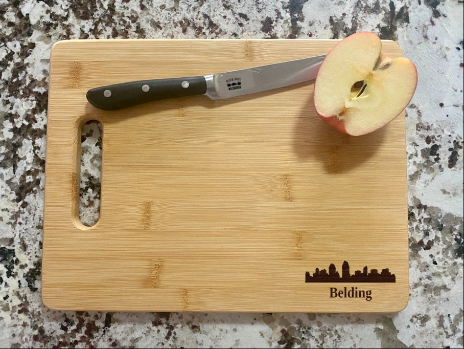 San Diego Cutting Board | SD Skyline Charcuterie Board | Custom Serving Tray | Personalized City Gift | California State Gift