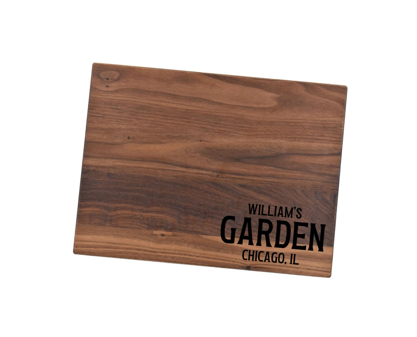 Personalized Garden Cutting Board | Garden Party Charcuterie Board | Custom Serving Tray | Personalized Gardener Gift