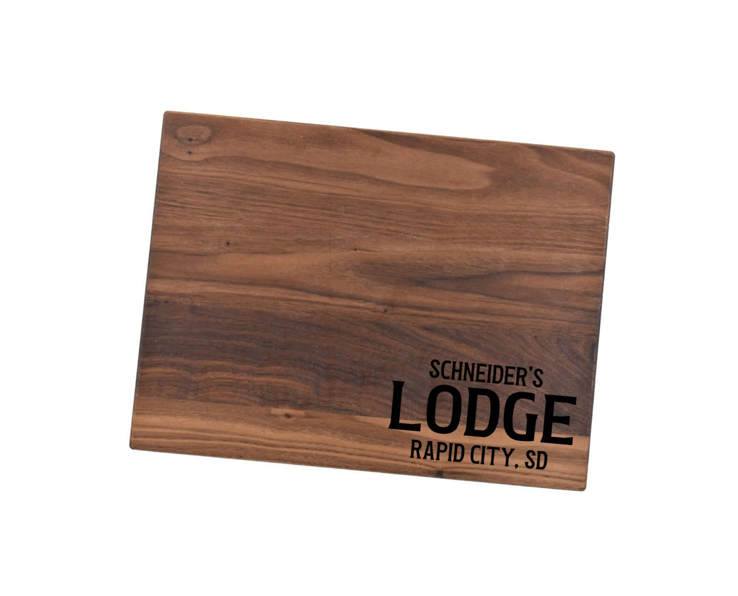 Personalized Lodge Cutting Board | Mountain Cabin Charcuterie Board | Custom Serving Tray | Personalized Housewarming Gift