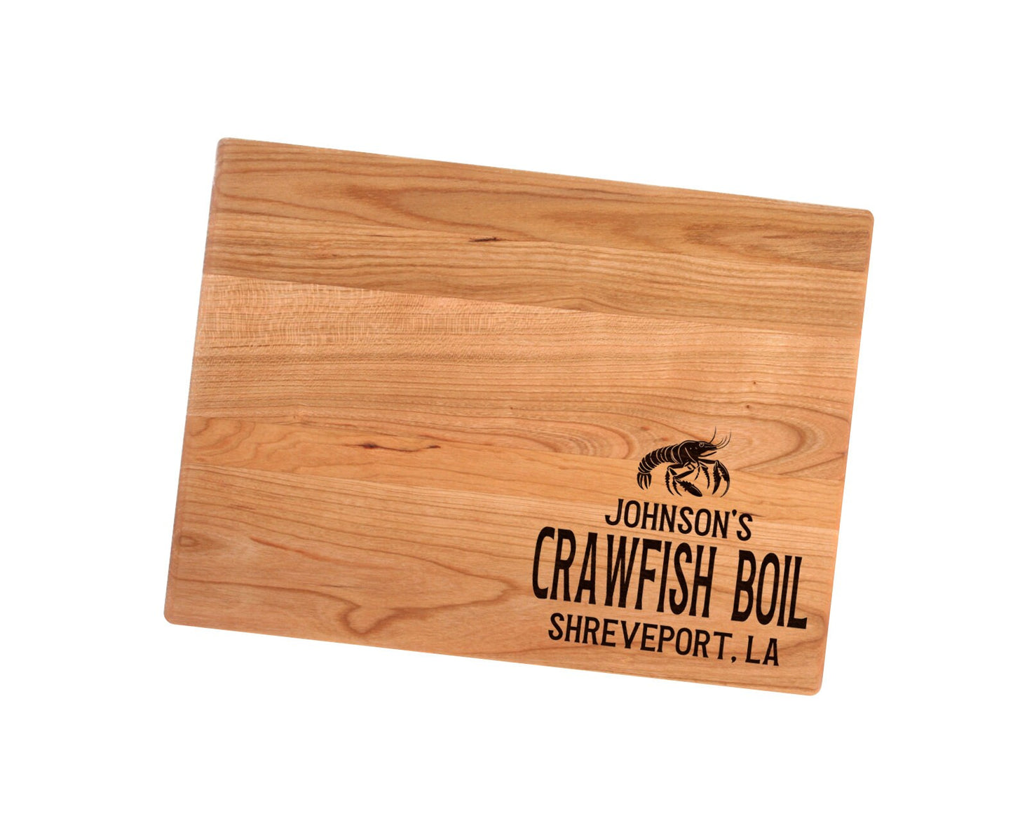 Personalized Crawfish Boil Cutting Board | Welcome To Our Crawfish Boil Charcuterie Board | Custom Serving Tray | Personalized Seafood Gift