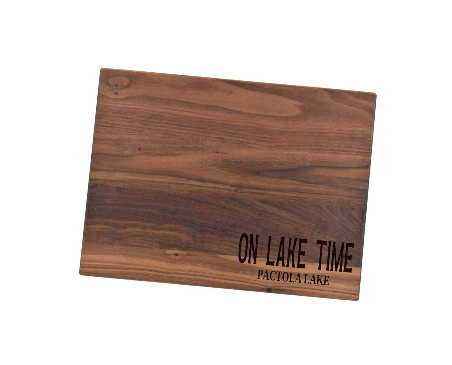 On Lake Time Cutting Board | Lake Life Charcuterie Board | Custom Serving Tray | Personalized Lakehouse Gift | Wedding Anniversary Gift