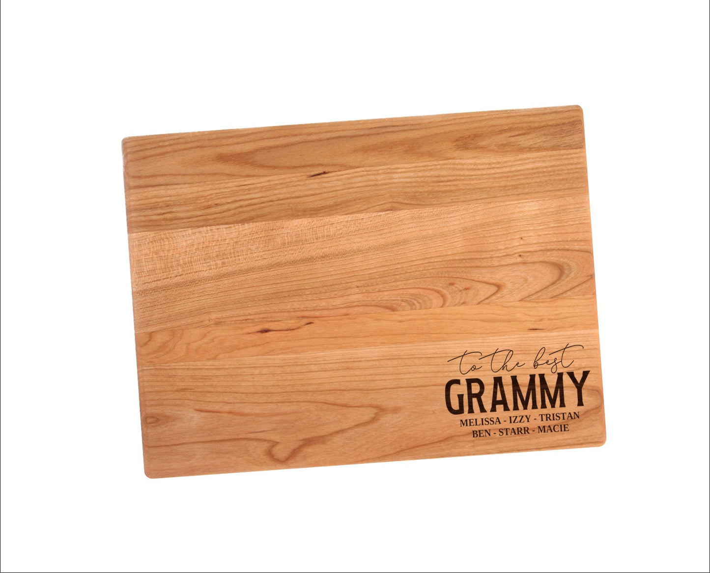 To The Best Grammy Cutting Board | Mother's Day Charcuterie Board | Custom Grandma Serving Tray | Personalized Gift for Grandma