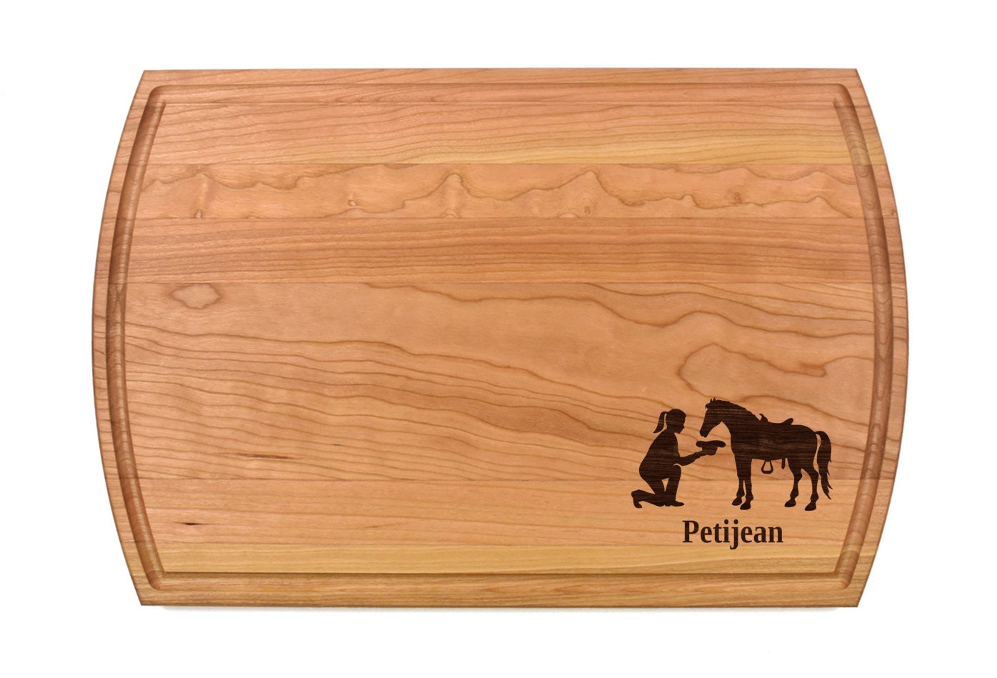 Cowgirl With Horse Cutting Board | Equestrian Charcuterie Board | Custom Serving Tray | Personalized Ranch Farmer Gift | Party Tray Gift