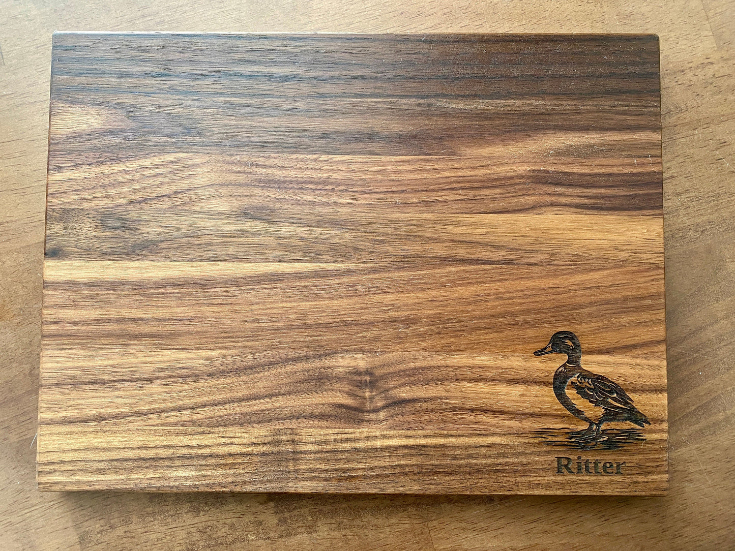 Mallard Duck Cutting Board | Waterfowl Charcuterie Board | Custom Serving Tray | Personalized Hunter Gift | Party Tray Gift