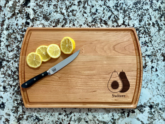 Avocado Cutting Board | Guacamole Charcuterie Board | Custom Serving Tray | Personalized Mexican Food Gift | Kitchen Cutting Gift