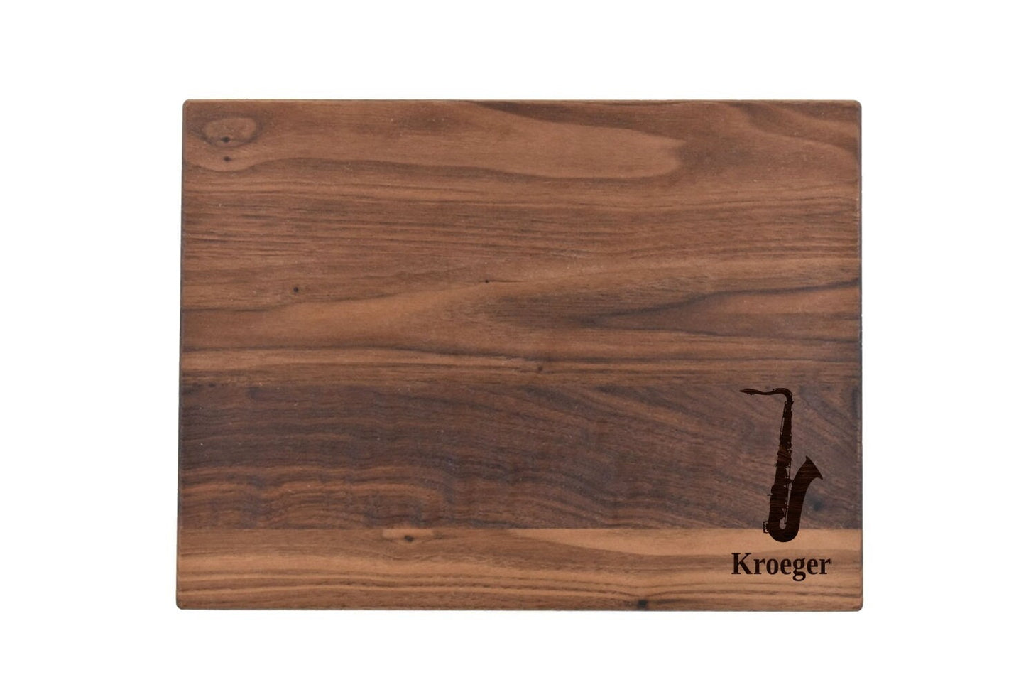 Saxophone Cutting Board |  Instrument Charcuterie Board | Custom Serving Tray | Personalized Musician Gift | Symphony Music Gift