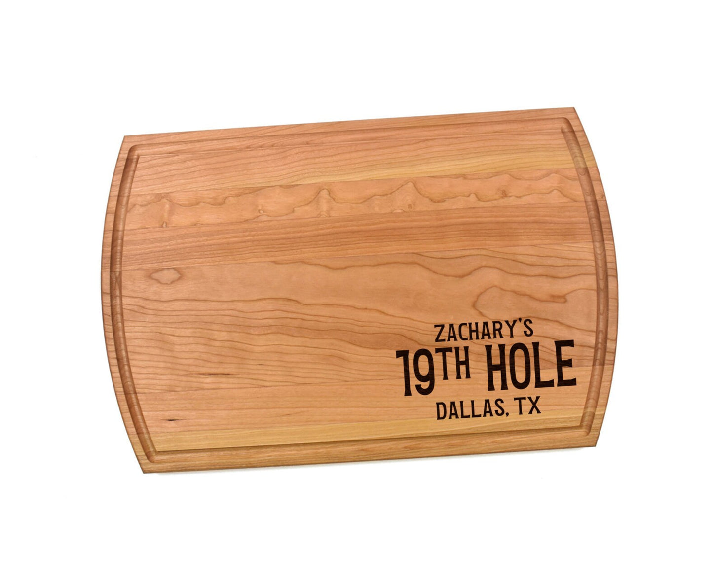 Personalized 19th Hole Cutting Board | Golf Clubhouse Charcuterie Board | Custom Serving Tray | Personalized Bar Pub Gift | Party Tray Gift