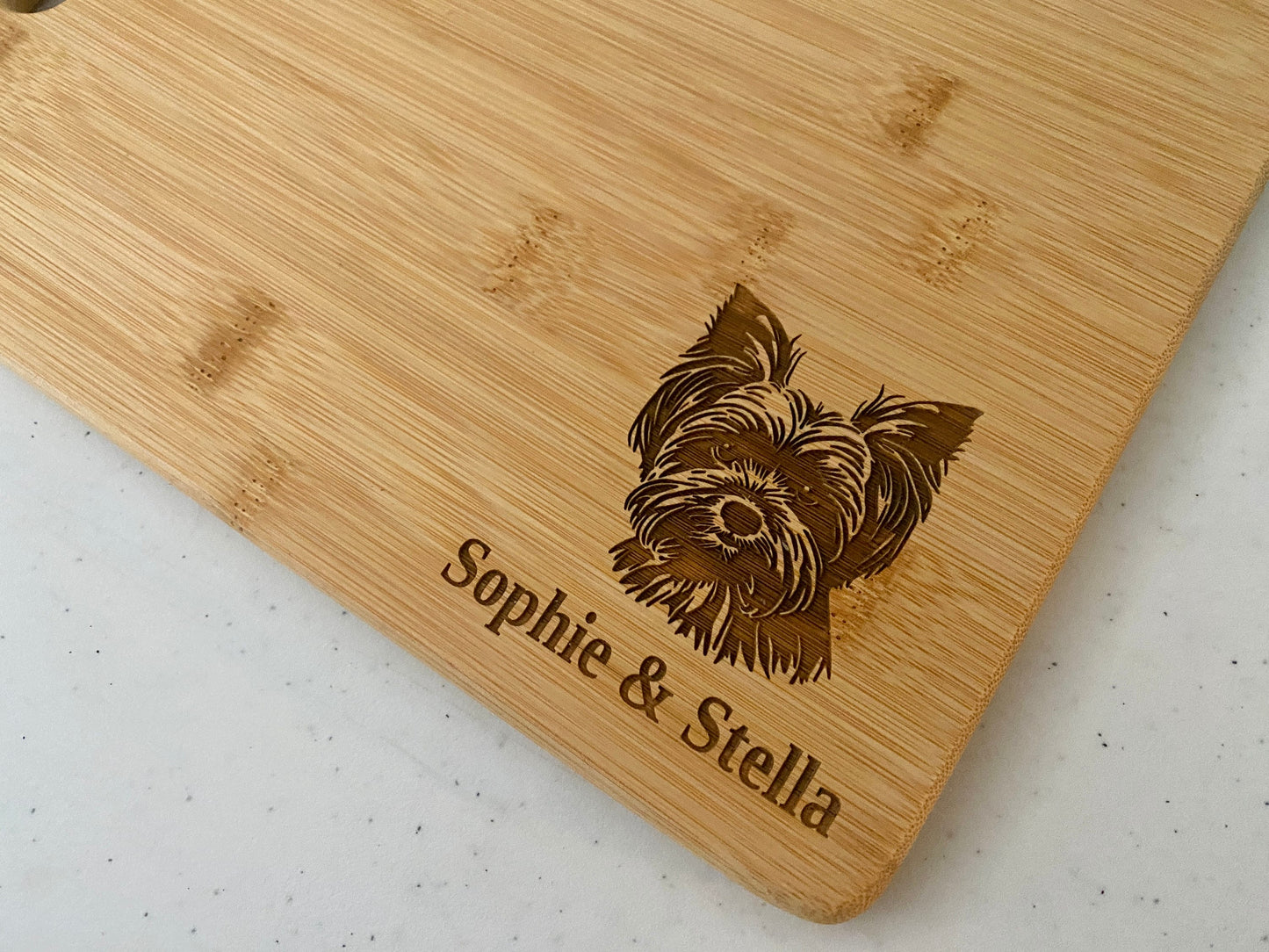 Yorkshire Terrier Cutting Board | Yorkie Dog Breed Charcuterie Board | Custom Serving Tray | Personalized Pet Owner Gift | Choose Your Breed