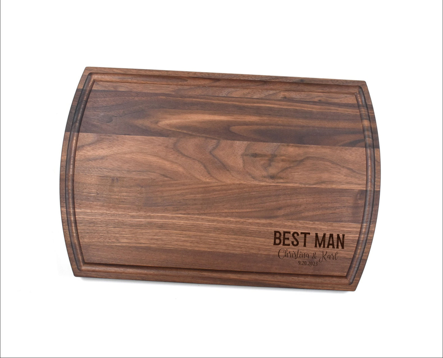 Best Man Wedding Party Cutting Board | Groom's Best Man Charcuterie Board | Custom Serving Tray | Personalized Groomsman Gift