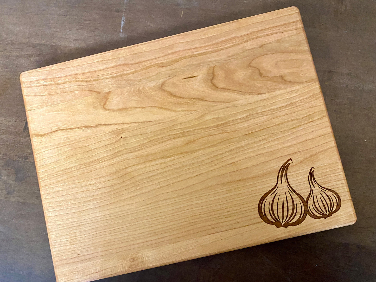 Garlic Cutting Board | Herbs Charcuterie Board | Custom Serving Tray | Personalized Gardener Gift | Kitchen Cutting Gift