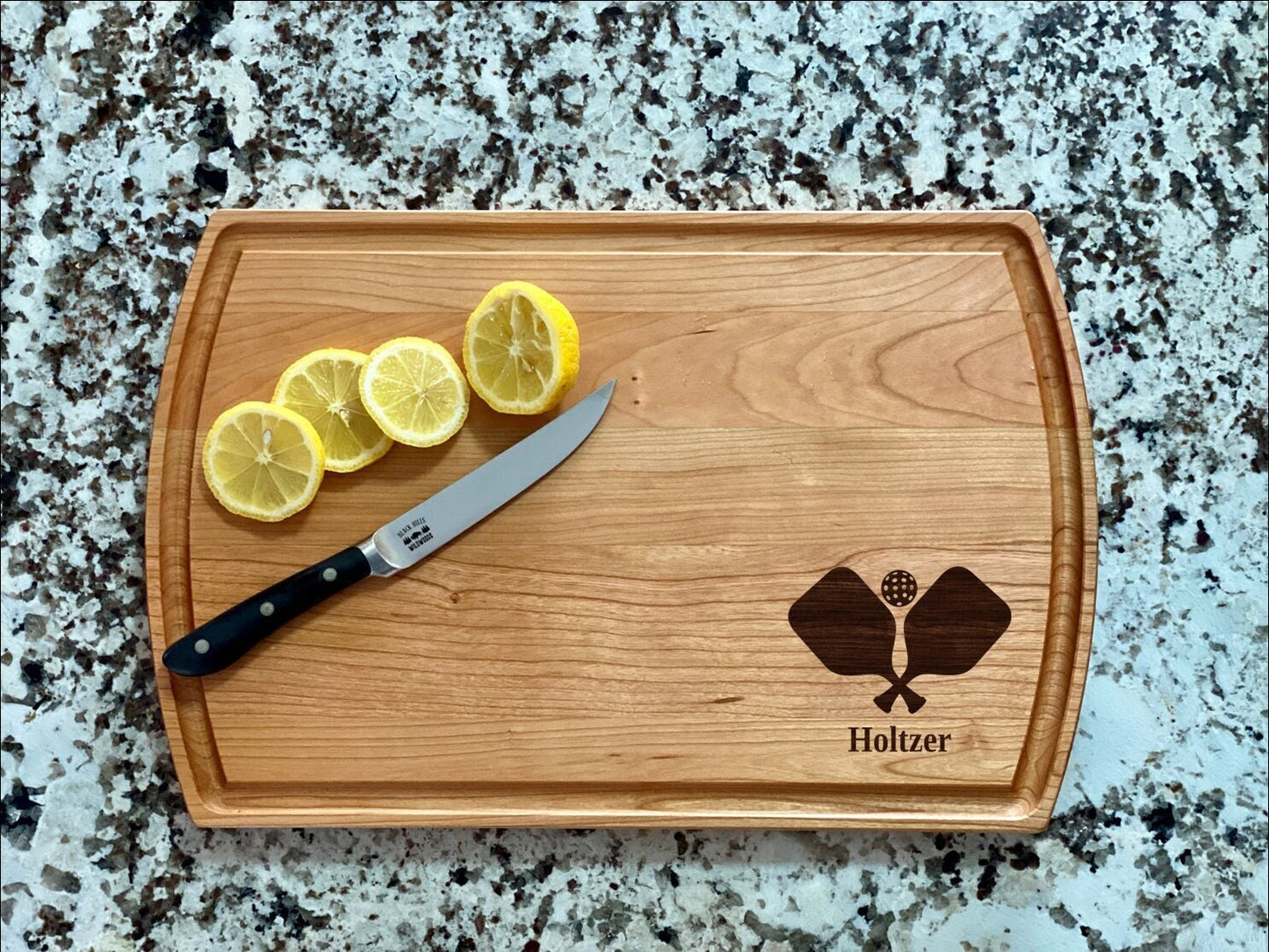 Pickleball Cutting Board | Pickleball Charcuterie Board | Custom Serving Tray | Personalized Housewarming Closing Gift | Sport Gift